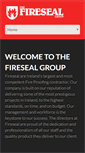 Mobile Screenshot of fireseal.ie